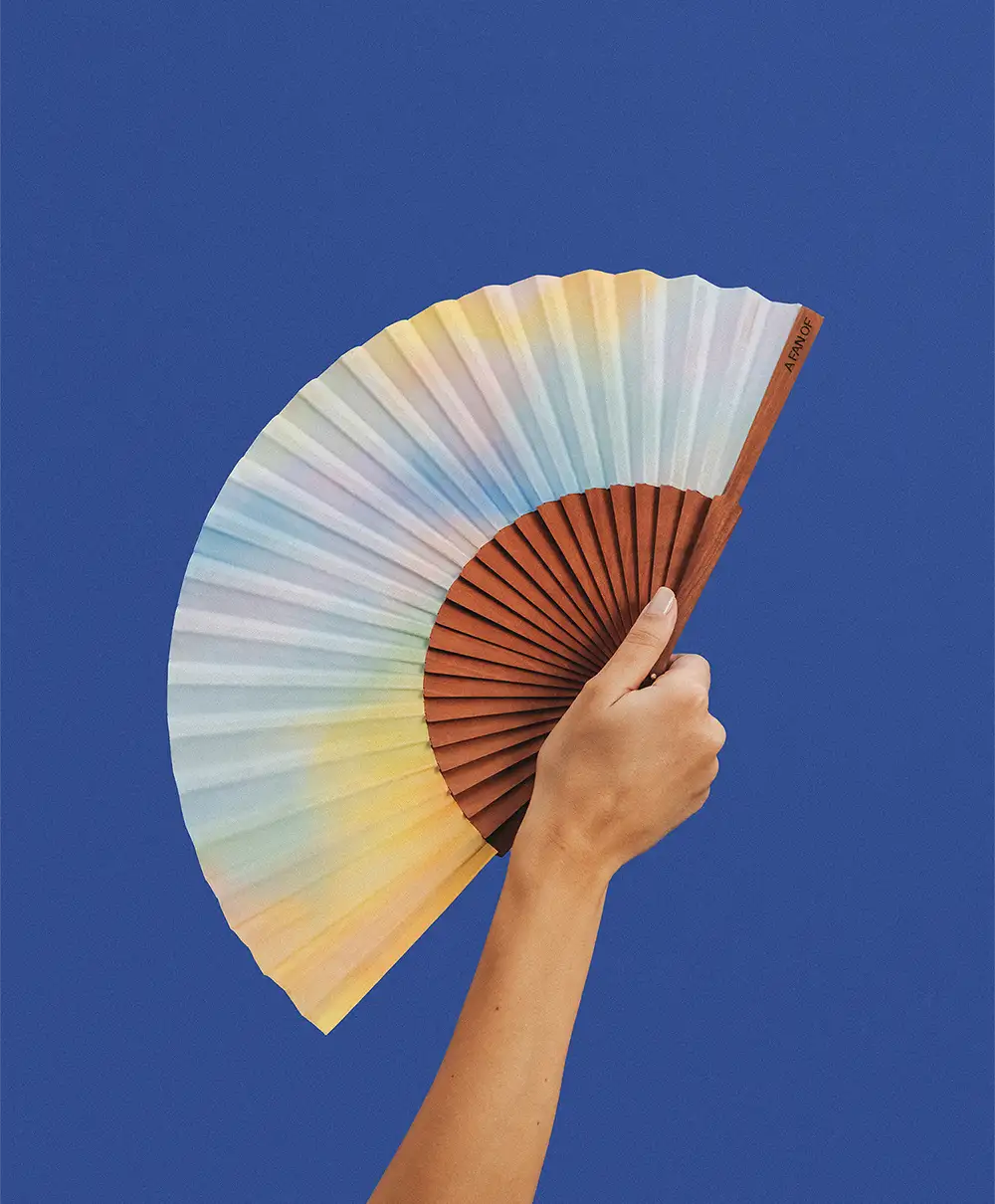 Éventail aurora skies