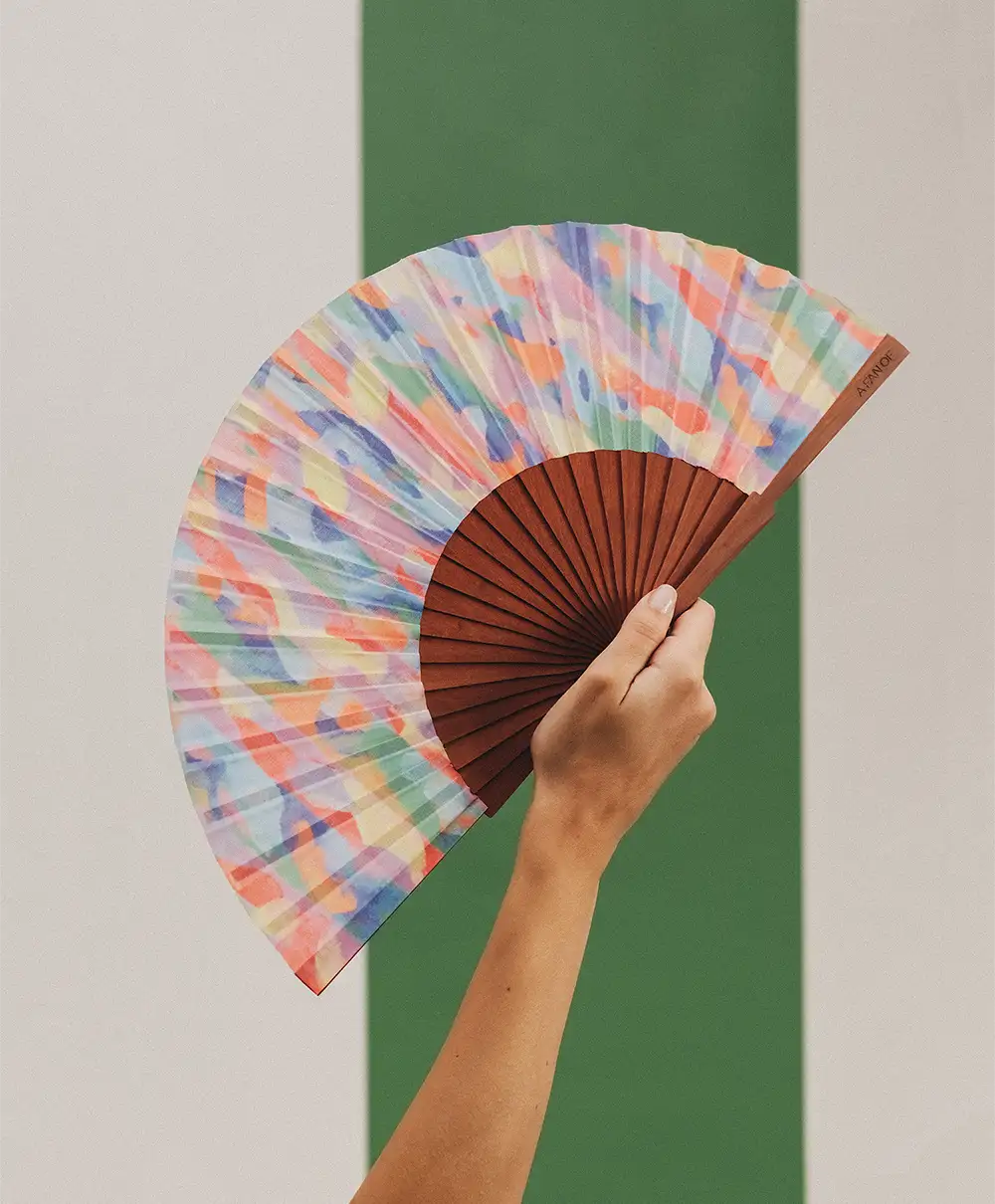 Éventail Chromatic collage