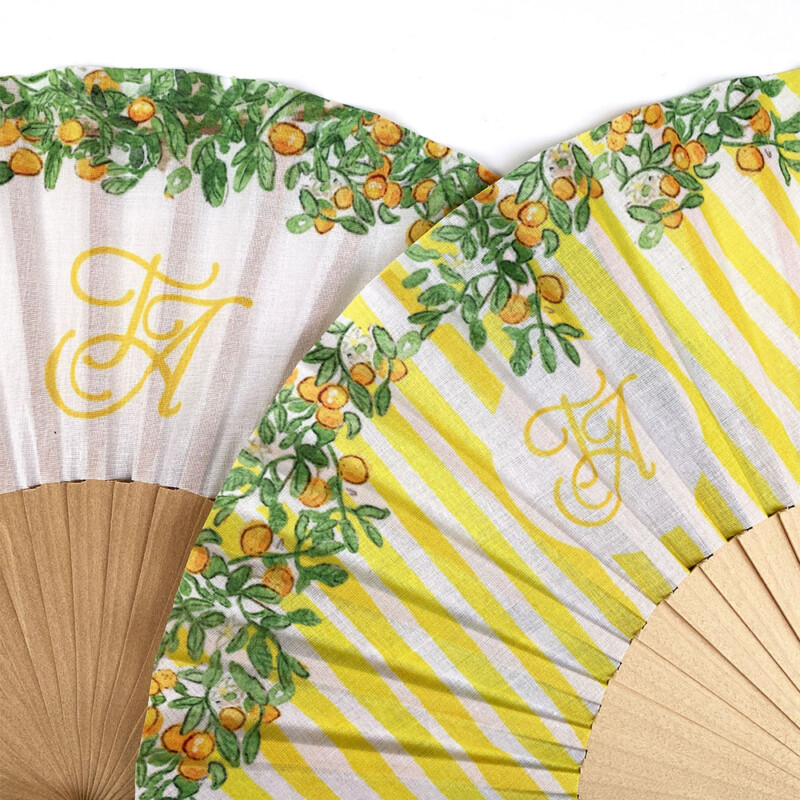 Bespoke fans for weddings