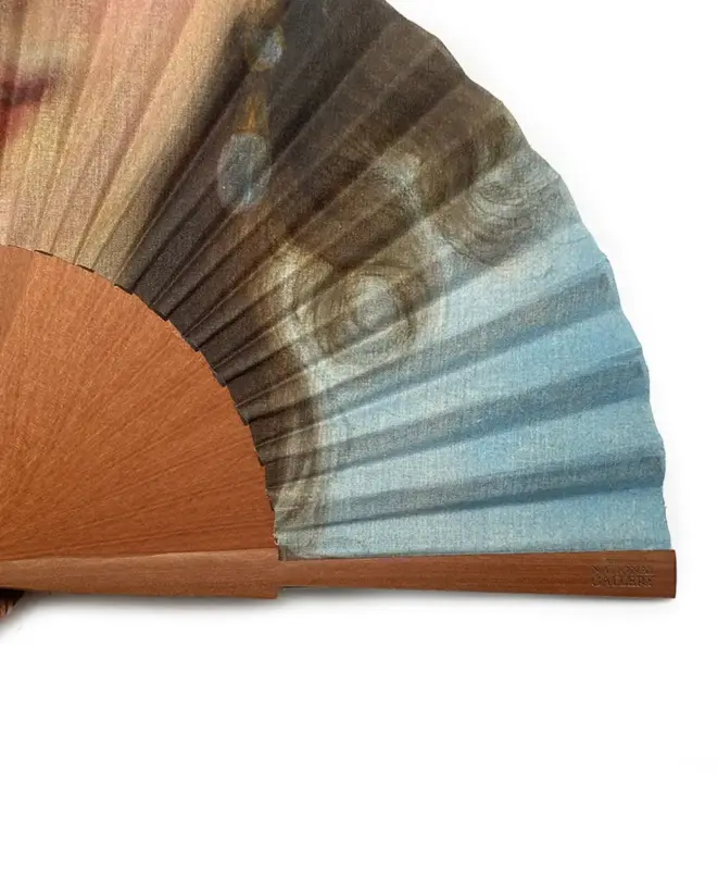 Abanicos a medida para la National Gallery de Londres utilizando algunas de sus obras