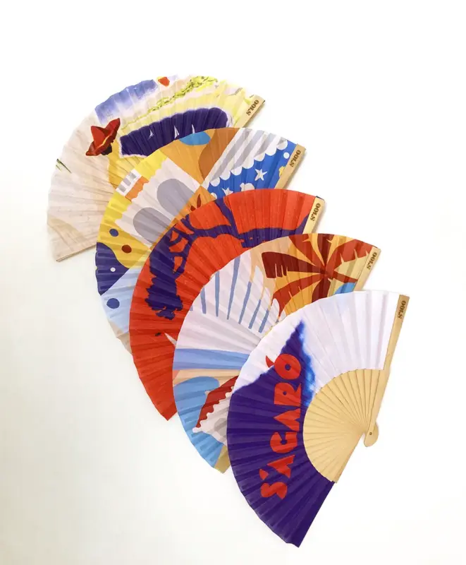 Diseños a medida para el centenario de S'agaró utililizando las ilustraciones de principios de siglo para promocionar el lugar